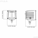 PIAA RF3 Flood Beam LED Light Spec View