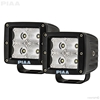 Quad Series Flood Beam LED Cube Lights w/ Harness 