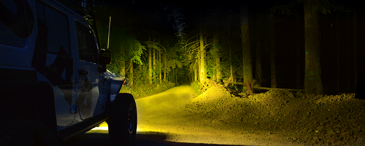 Jeep Yellow Light Bar